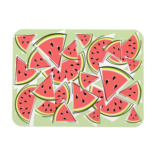 Magnet Flexible Watermelon Green (Horizontal)