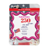 Magnet Flexible We The Silly Geese 250th Funny Celebration (Vertical)