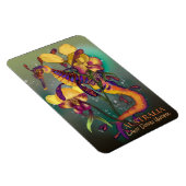 Magnet Flexible Weedy Seadragon avec orchidées (Côté Droit)