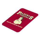 Magnet Flexible Week-end Parents : Tout cacher (Côté Gauche)