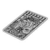 MAGNET FLEXIBLE WEEPING GUARDIAN ANGEL, CEMETERY MOURNING SYMPATHY (Côté Gauche)