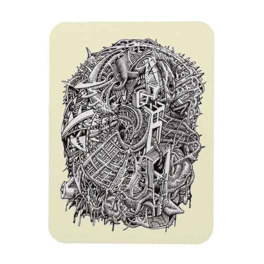 Magnet Flexible Weirdhead par Brian Benson (Vertical)