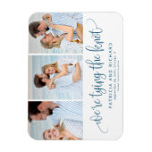 Magnet Flexible We're Tying The Knot Save The  Date 3 Photo (Vertical)