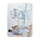 Magnet Flexible We're Tying The Knot Wedding Save The Date Photo (Vertical)