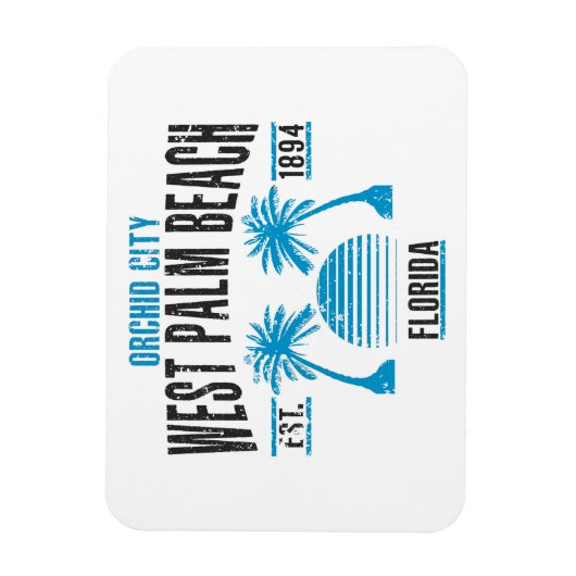 Magnet Flexible West Palm Beach (Vertical)