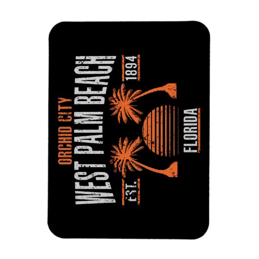 Magnet Flexible West Palm Beach (Vertical)