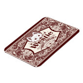 Magnet Flexible Westie antique produit écossais (Côté Gauche)