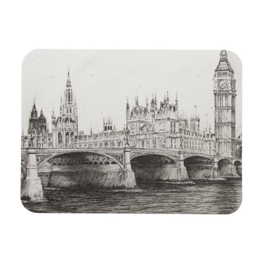 Magnet Flexible Westminster Bridge London UK. 30/10/2006 (Horizontal)