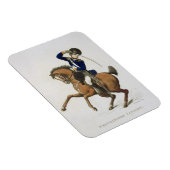 Magnet Flexible Westminster Cavalry Volunteer, plaque 4 de 'Loyal (Côté Droit)