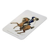 Magnet Flexible Westminster Cavalry Volunteer, plaque 4 de 'Loyal (Côté Gauche)