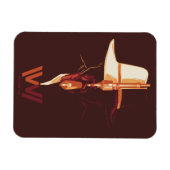 Magnet Flexible Westworld | Casquette blanc Casquette noir scintil (Horizontal)