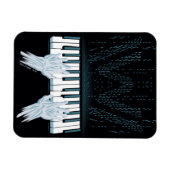Magnet Flexible Westworld | Mains Android Sur Piano Joueur (Horizontal)
