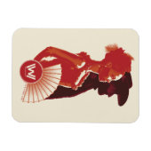 Magnet Flexible Westworld | Portrait du crayon maeve et hector (Horizontal)