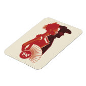 Magnet Flexible Westworld | Portrait du crayon maeve et hector (Côté Gauche)