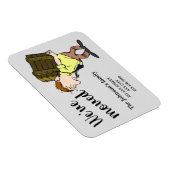 Magnet Flexible We've moved change of address announcement card (Côté Droit)