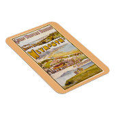 Magnet Flexible Weymouth, Dorset, Angleterre, Excursion en train (Côté Droit)