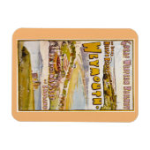 Magnet Flexible Weymouth, Dorset, Angleterre, Excursion en train (Horizontal)