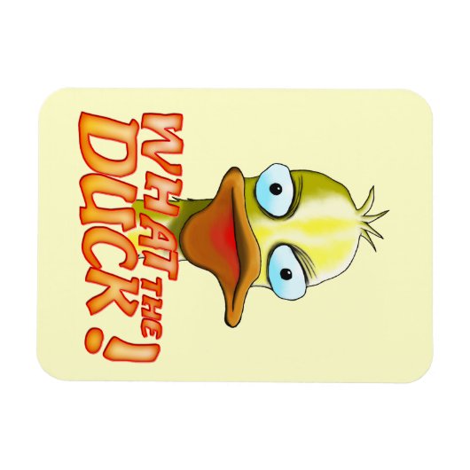 Magnet Flexible What the Duck ! (Horizontal)