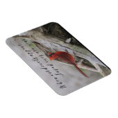 Magnet Flexible When cardinals appear, loved ones are near (Côté Droit)