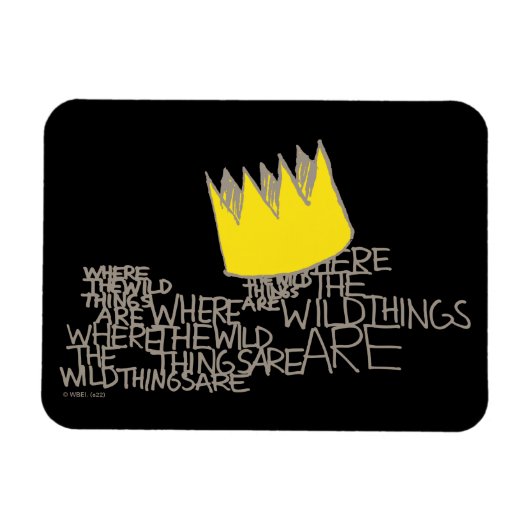 Magnet Flexible Where the Wild Things Are | Couronne (Horizontal)