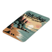 Magnet Flexible Whidbey Island Vintage (Côté Gauche)