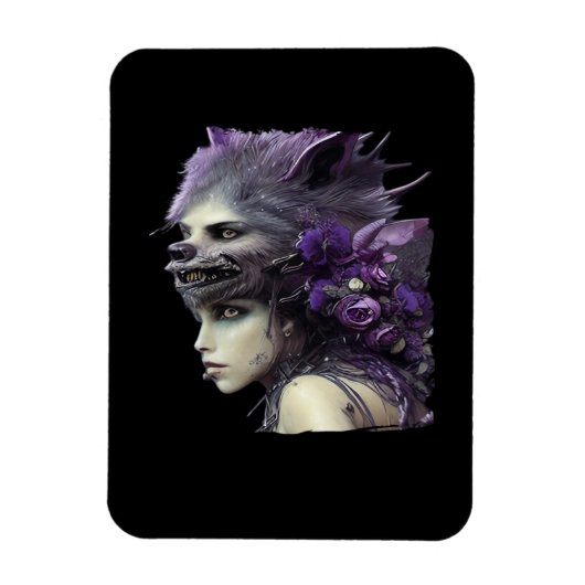 Magnet Flexible Whimsigoth Drôle Design pour Halloween (Vertical)