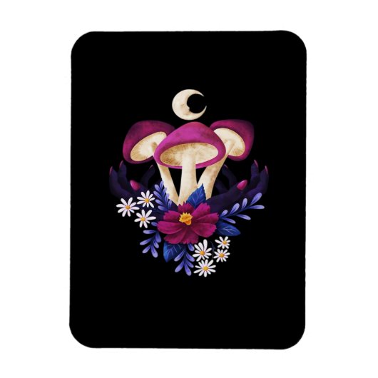 Magnet Flexible Whimsigothique Champignons Classique (Vertical)