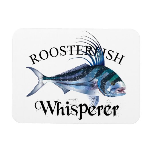 Magnet Flexible Whisperer de rôti de poisson clair (Horizontal)