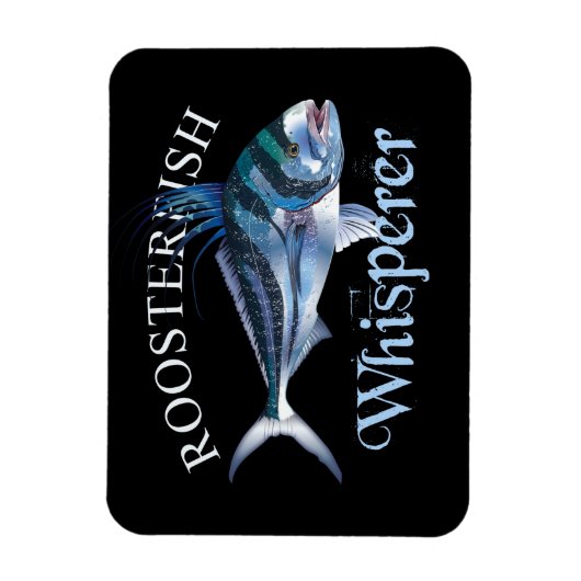 Magnet Flexible Whisperer de rôti de poisson foncé (Vertical)