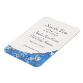 Magnet Flexible Whispers of Doves, Save the Date (Côté Gauche)