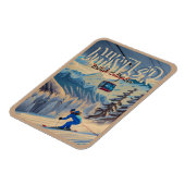 Magnet Flexible Whistler Vancouver Colombie-Britannique Canada 195 (Côté Gauche)