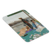 Magnet Flexible Whistler - Variations de couleur chair et de vert (Côté Droit)