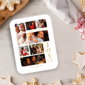 Magnet Flexible White Christmas Classic 7 Multi Photos Collage