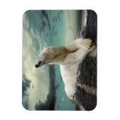 Magnet Flexible White Polar Bear (Vertical)