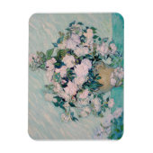 Magnet Flexible White Roses-1890-Vincent van Gogh (Vertical)