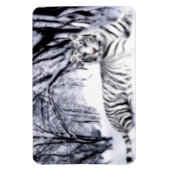 Magnet Flexible WhiteTiger (Vertical)