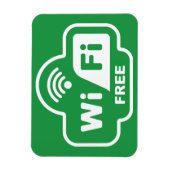 Magnet Flexible Wi-Fi gratuit (Vertical)