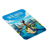 Magnet Flexible Wichita Kansas (Côté Droit)