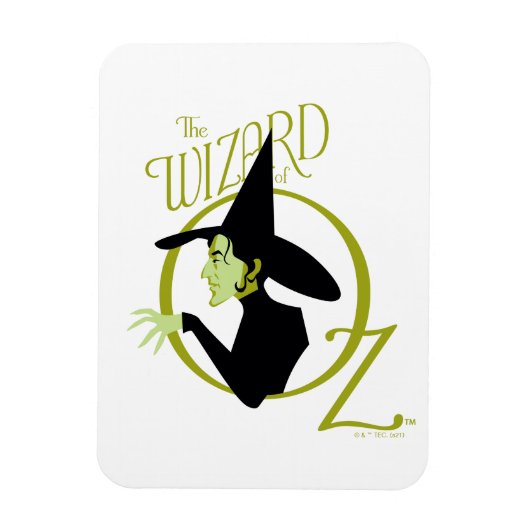 Magnet Flexible Wicked Witch™ L'Assistant Du Logo Oz™ (Vertical)