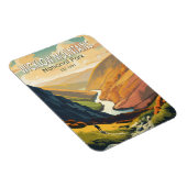 Magnet Flexible Wicklow Mountains National Park Irlande Travel Art (Côté Droit)