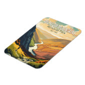 Magnet Flexible Wicklow Mountains National Park Irlande Travel Art (Côté Gauche)