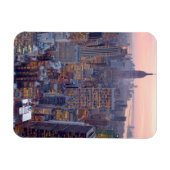 Magnet Flexible Wide view of Manhattan at sunset (Horizontal)