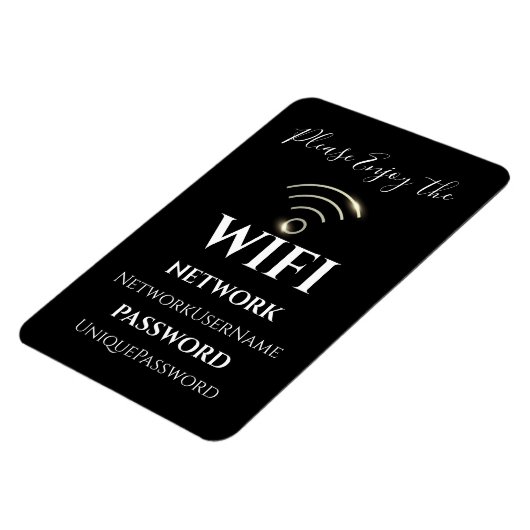 Magnet Flexible WiFi élégant (Côté Gauche)