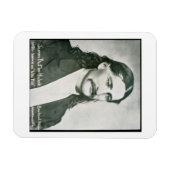 Magnet Flexible 'Wild Bill' Hickok (b/w photo) (Horizontal)