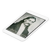 Magnet Flexible 'Wild Bill' Hickok (b/w photo) (Côté Gauche)