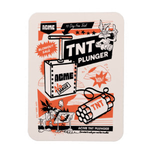 Magnet Flexible WILE E. COYOTE™   ACME TNT Dynamite Plunger