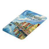 Magnet Flexible Willemstad Curaçao (Côté Gauche)