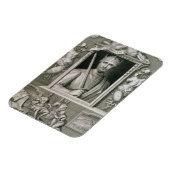 Magnet Flexible William I the Conqueror (1027-1087) Roi d'Angleter (Côté Gauche)