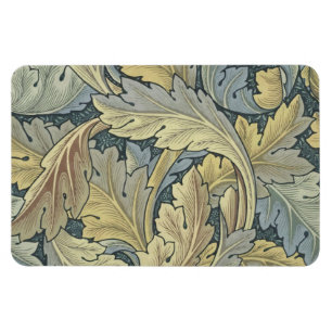 Magnet Flexible William Morris Acanthus Feuille Floral Art Nouveau