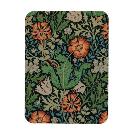Magnet Flexible William Morris Compton Fond d'écran classique (Vertical)